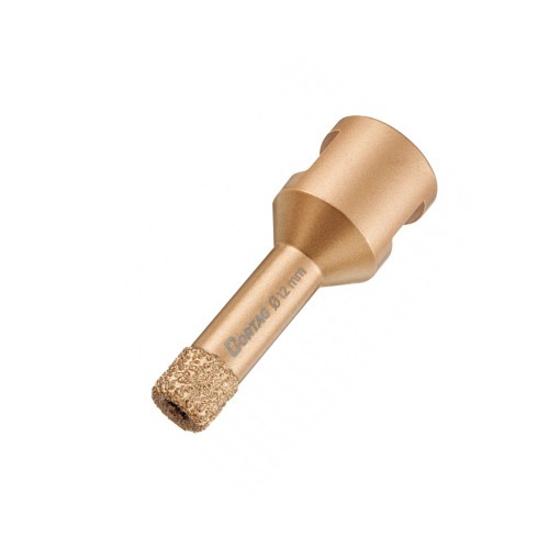 Serra copo diamantada 12 mm para esmerilhadeira rosca M14 Serra copo diamantada 12 mm para esmerilhadeira rosca M14