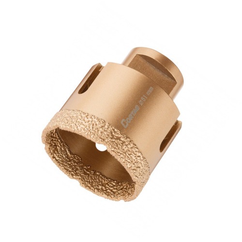 Serra copo diamantada 51 mm para esmerilhadeira rosca M14 Serra copo diamantada 51 mm para esmerilhadeira rosca M14