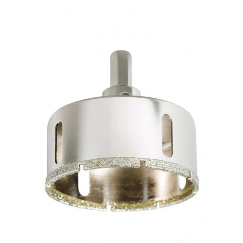 Serra copo diamantada 25mm para furadeira com haste sextavada - 60105 Serra copo diamantada 25mm para furadeira com haste sextavada - 60105