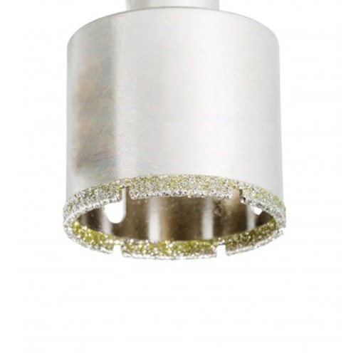 Serra copo diamantada 40mm para furadeira com haste sextavada - 60107 Serra copo diamantada 40mm para furadeira com haste sextavada - 60107