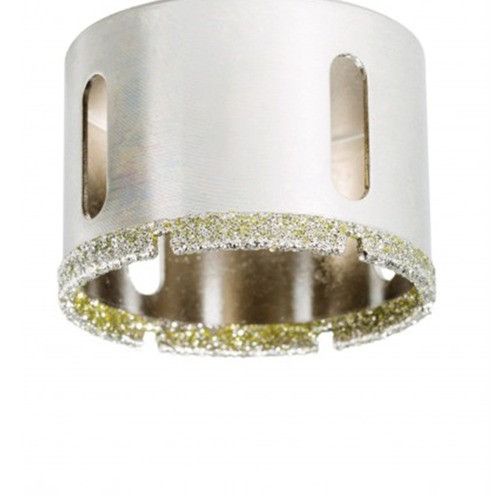 Serra copo diamantada 51mm para furadeira com haste sextavada 