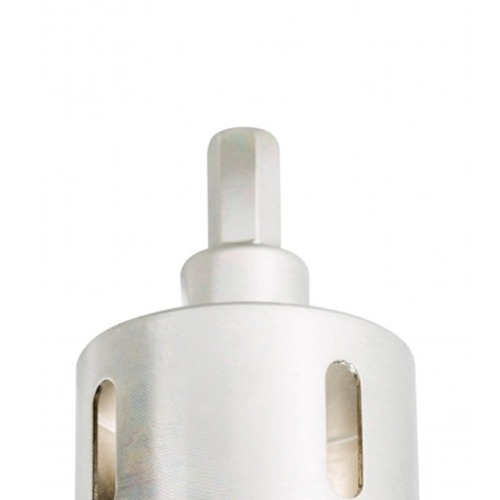 Serra copo diamantada 51mm para furadeira com haste sextavada 