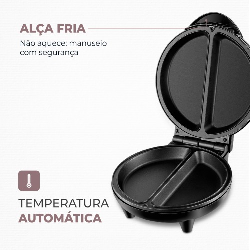 Omeleteira el�trica 800 watts Easy Omelet - OM-02   110V