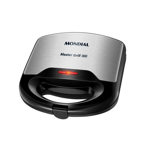 Sanduicheira Grill antiaderente 750 watts inox - S-20  110V