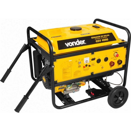 Gerador com máquina de solda 4KVA 190A 2 em 1 - GSV 4000 110V/220V Gerador com máquina de solda 4KVA 190A 2 em 1 - GSV 4000 110V/220V