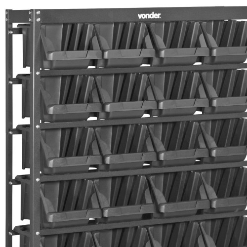 Estante met�lica com 28 com gavetas n� 7