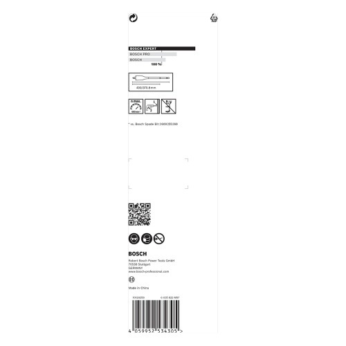 Broca chata para madeira 36 x 400 mm Expert - Self Cut Speed Broca chata para madeira 36 x 400 mm Expert - Self Cut Speed
