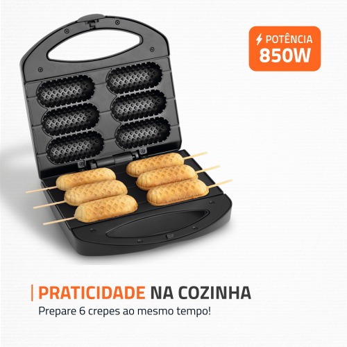 Crepeira antiaderente Pratic - CP-01  110V