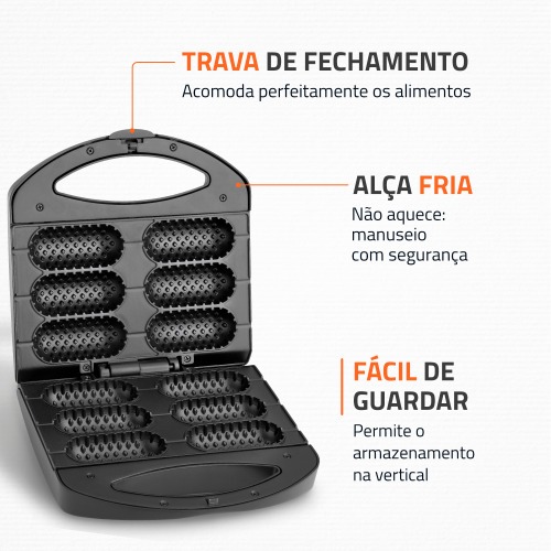 Crepeira antiaderente Pratic - CP-01  110V