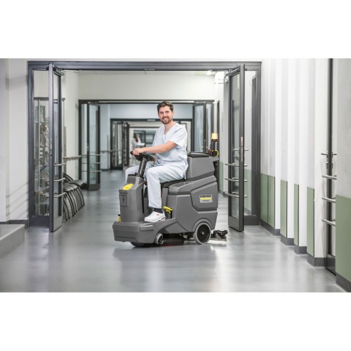 Lavadora Secadora de piso a bateria 24V 225Ah 510 mm - BD 50/70 R PLUS