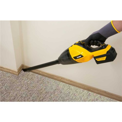 Aspirador de pó a bateria 18V Sem bateria Aspirador de pó a bateria 18V Sem bateria