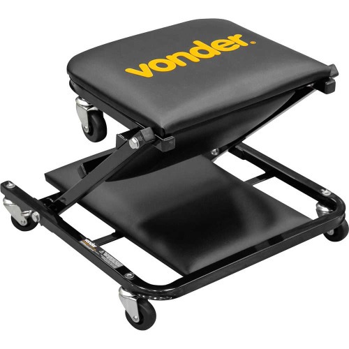Carrinho esteira/banqueta para mecânico 92 cm 110 kg 2 em 1 Carrinho esteira/banqueta para mecânico 92 cm 110 kg 2 em 1