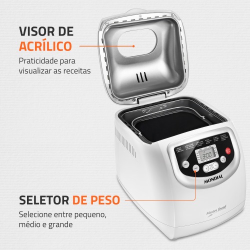 Panificadora Autom�tica 700W 19 programas Master Bread - NPF-54  110V