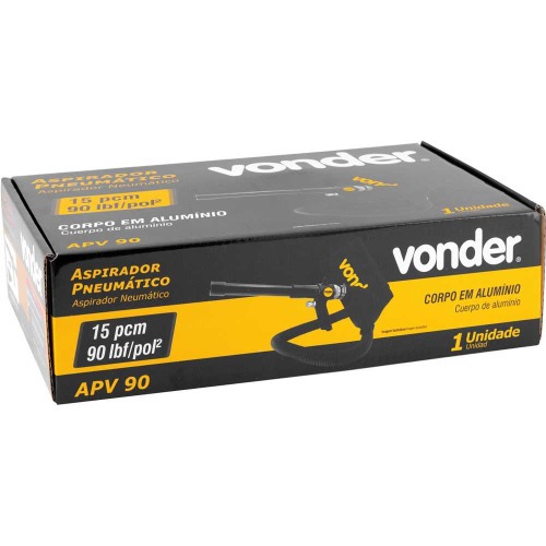 Aspirador pneum�tico com bolsa coletora - APV90