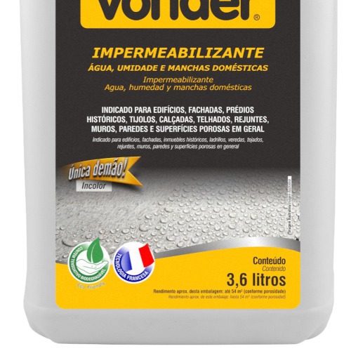 Impermeabilizante de �gua, umidade e manchas naturais 3,6 litros