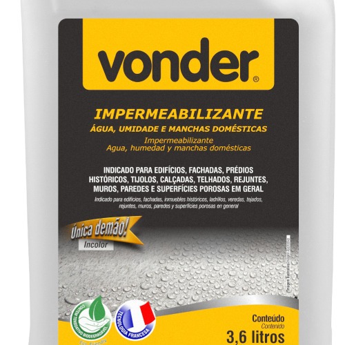 Impermeabilizante de �gua, umidade e manchas naturais 3,6 litros