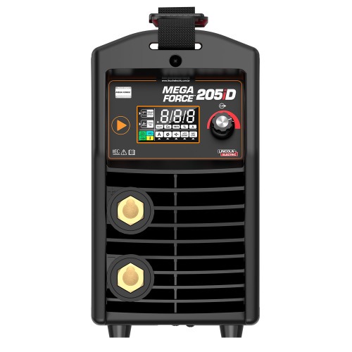 Inversora de solda 200A display Led para Eletrodo e Tig - Mega Force 205iD 110V/220V Inversora de solda 200A display Led para Eletrodo e Tig - Mega Force 205iD 110V/220V