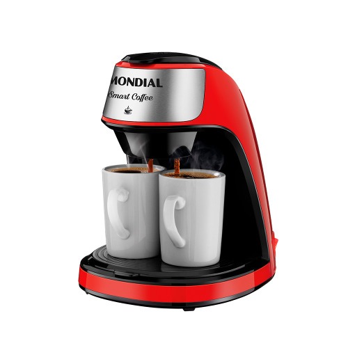 Cafeteira elétrica 2 xícaras vermelha Smart Coffee - C-42-2X-RI 110V Cafeteira elétrica 2 xícaras vermelha Smart Coffee - C-42-2X-RI 110V