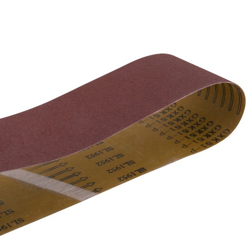 Cinta de lixa 100 mm x 915 mm G 80 com 5 peças Cinta de lixa 100 mm x 915 mm G 80 com 5 peças