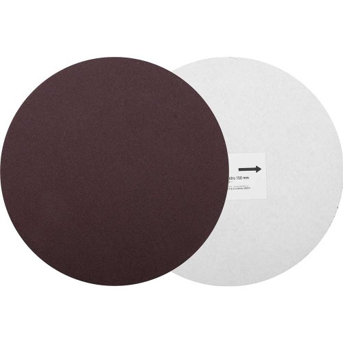 Disco de lixa costado em pluma 150mm para lixadeira LCV 375 10 pe�as