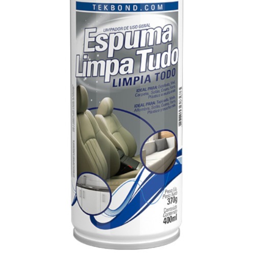 Espuma multiuso limpa tudo 400ml Espuma multiuso limpa tudo 400ml