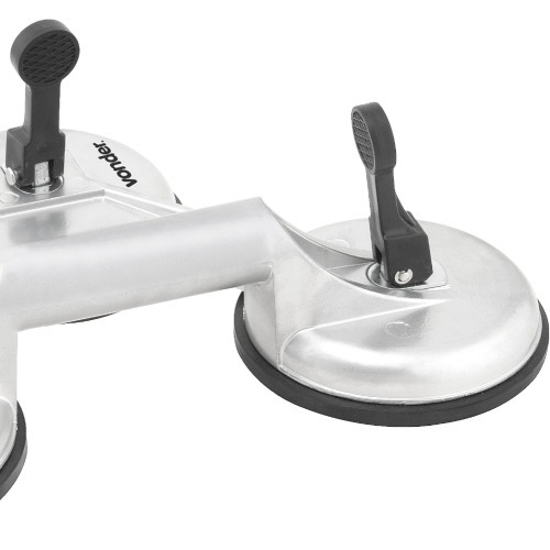 Ventosa tripla em alum�nio