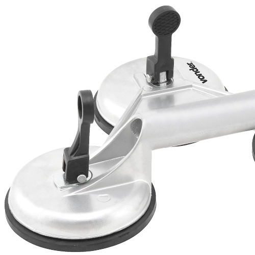 Ventosa tripla em alum�nio