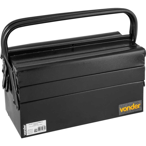 Caixa metálica para ferramentas com 5 gavetas 40 x 19 x 20 cm Caixa metálica para ferramentas com 5 gavetas 40 x 19 x 20 cm