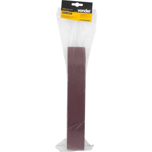 Cinta de lixa 50 mm x 686 mm G 60 com 5 peças Cinta de lixa 50 mm x 686 mm G 60 com 5 peças