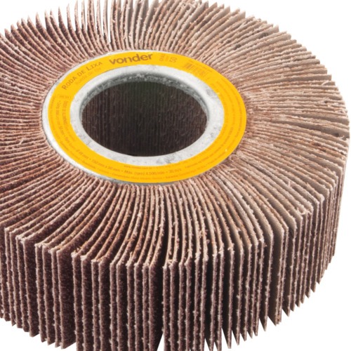 Roda de lixa 150 mm x 50 mm sem haste gr�o 50 