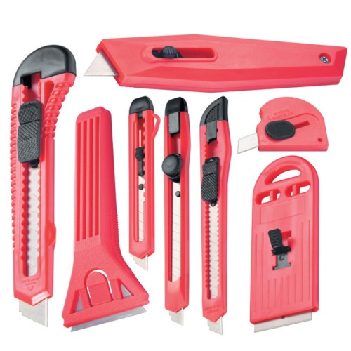 Jogo de estiletes e raspadores 8 pe�as - 789919