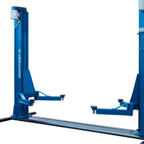 Elevador automotivo 4,1 Toneladas azul trifásico - EC-4100 Elevador automotivo 4,1 Toneladas azul trifásico - EC-4100