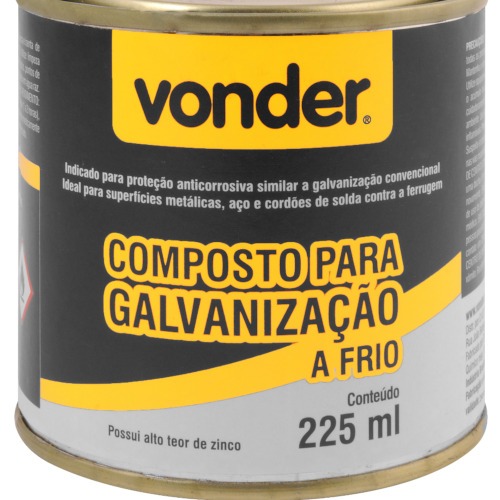 Composto para galvanização a frio 225 ml Composto para galvanização a frio 225 ml