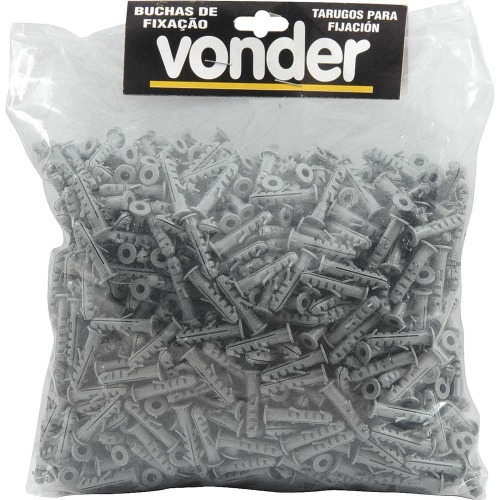 Bucha de fixa��o 6 mm com 1.000 pe�as -VA6
