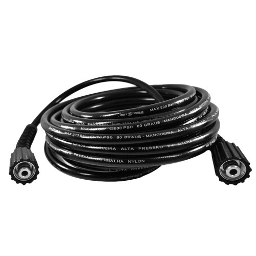 Mangueira para lavadora de alta pressão M22/14 X M22/14 com 10 metros - 0761035015f Mangueira para lavadora de alta pressão M22/14 X M22/14 com 10 metros - 0761035015f