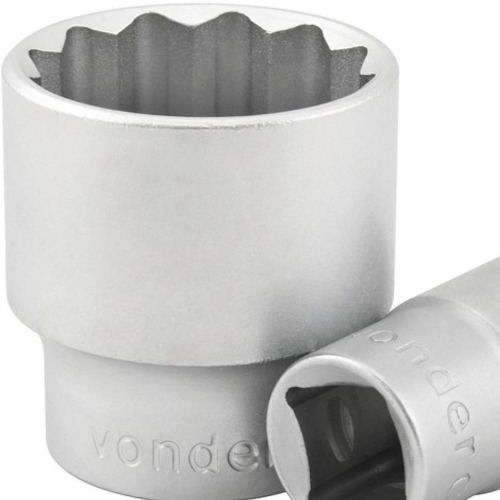 Soquete estriado 32 mm encaixe 1/2 Soquete estriado 32 mm encaixe 1/2