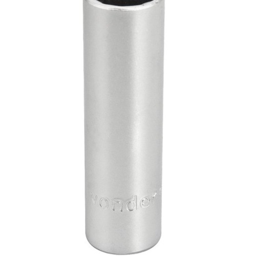 Soquete estriado longo 21 mm encaixe 1/2 Soquete estriado longo 21 mm encaixe 1/2