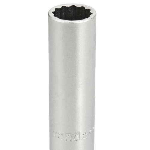 Soquete estriado longo 21 mm encaixe 1/2 Soquete estriado longo 21 mm encaixe 1/2