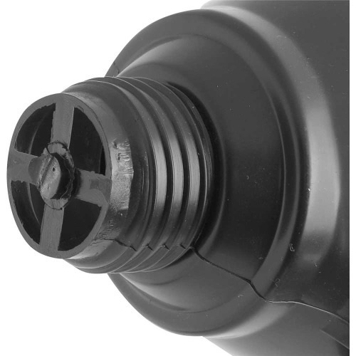 Funil plástico bico flexível preto 140 mm Funil plástico bico flexível preto 140 mm