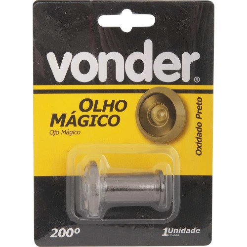 Olho m�gico com visor oxidado preto