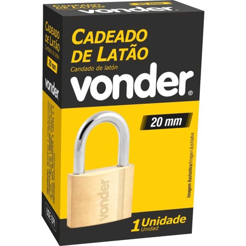 Cadeado de lat�o 20 mm