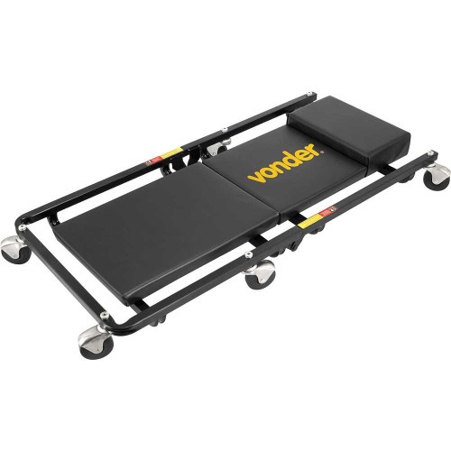 Esteira para mecânico com apoio de cabeça Esteira para mecânico com apoio de cabeça