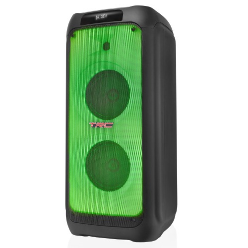 Caixa de som amplificada 1500W RMS com Bluetooth Radio FM e Microfone - TRC X1500  110V/220V