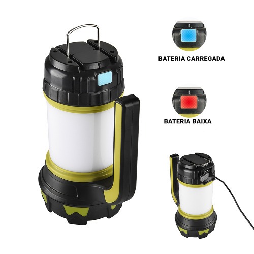Lanterna holofote Led recarregável T6 - Explorer Delta Lanterna holofote Led recarregável T6 - Explorer Delta