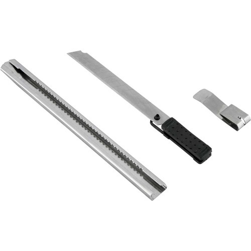 Estilete estreito 9 mm metal trava deslizante Estilete estreito 9 mm metal trava deslizante