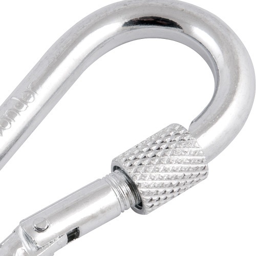 Mosquet�o com trava roscada 7 mm x 70 mm   