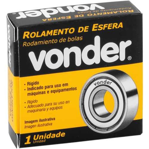 Rolamento r�gido de esfera -  6203-ZZ