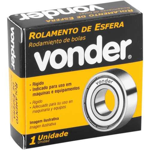 Rolamento r�gido de esfera 28 mm blindagem de a�o - 6001-ZZ