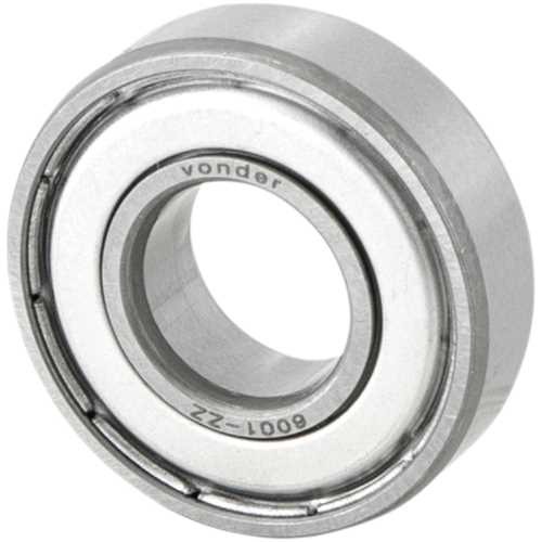 Rolamento r�gido de esfera 28 mm blindagem de a�o - 6001-ZZ