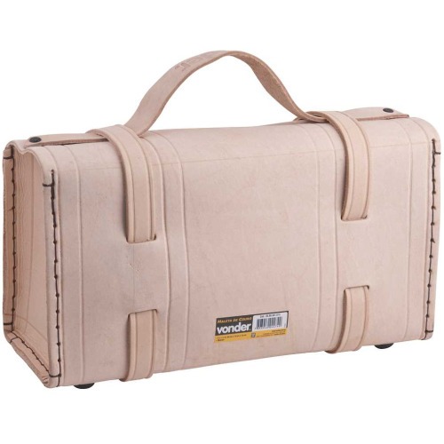 Maleta em couro 440 x 150 x 230 mm para ferramentas